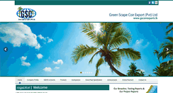 Desktop Screenshot of gscoirexports.lk